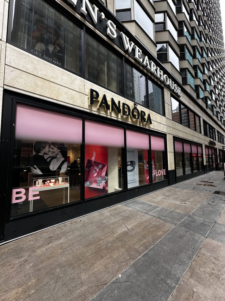 Pandora – Window Graphic